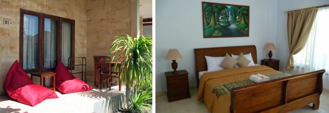 Balcony-and-inside-room discover lembongan