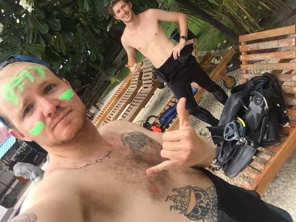 Thomas Divemaster Trainee What brought me to do the Divemaster course in Lembongan?