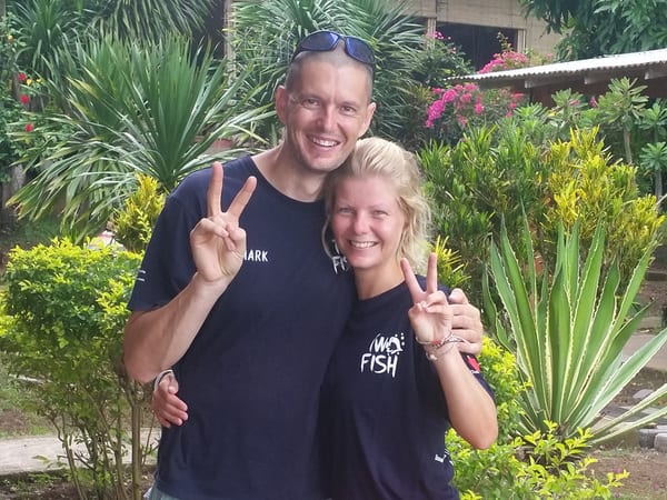 Mark and DMT Jaimie Diving the Unknown