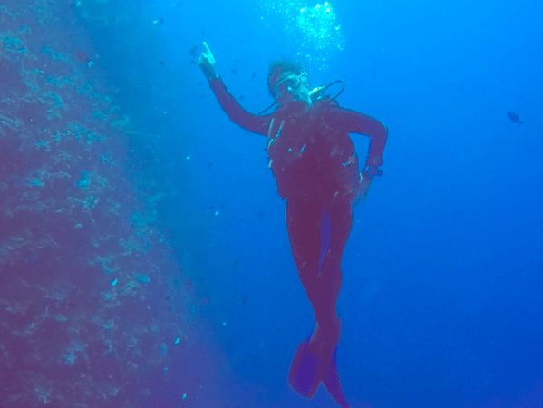 dancing michal Underwater Dance Specialty Bunaken