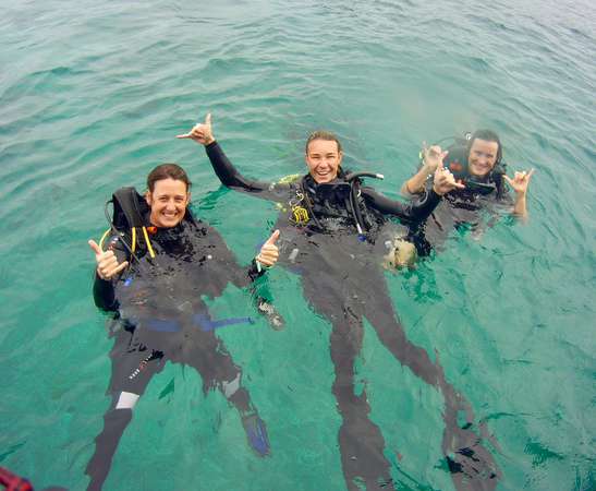 dive master trainee Simone New Dive Master Trainee in Bunaken