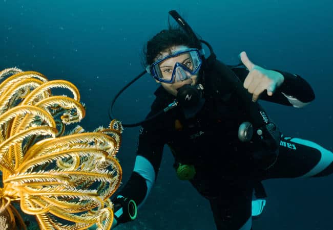 bunaken blog Rosa New Arrival Divemaster Trainee Rose