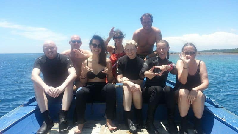 TFD wreck divers Joining the Two Fish Divers team