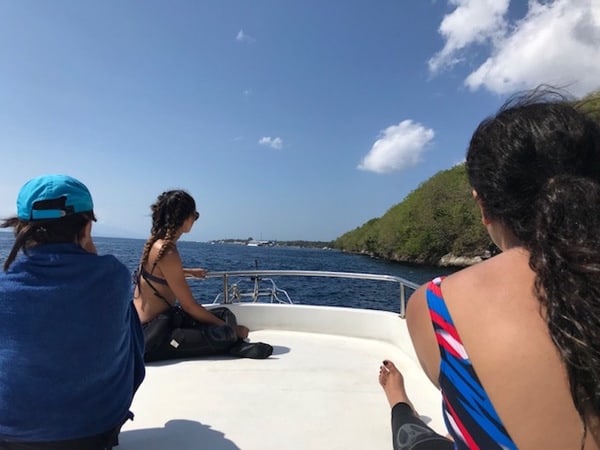 Diving with ladies in Nusa Penida A very lucky Mola encounter in Nusa Penida