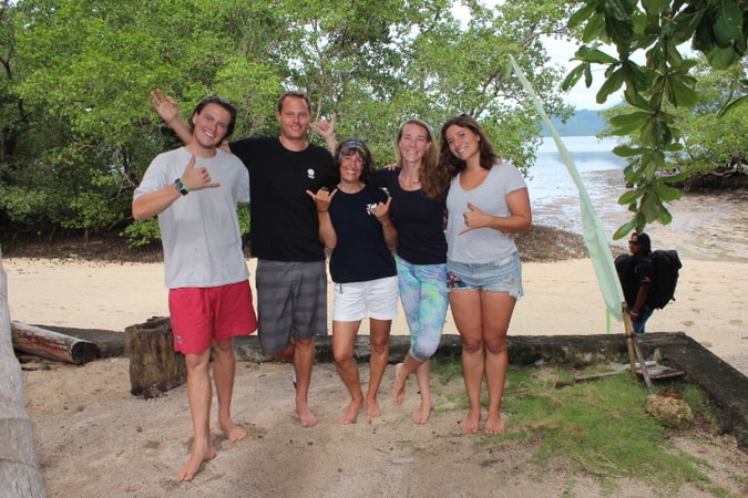 Divemaster Alex departs challenging but also lots of fun