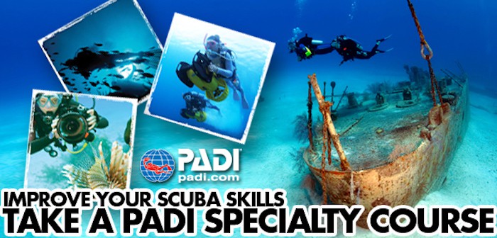 PADI_Specialty_courses 700 PADI Specialty Courses