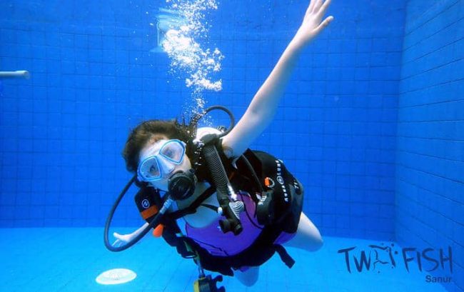 Junior Open Water Diver at Two Fish Divers Sanur Open Water Diver