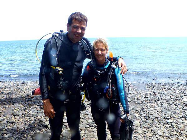 The second week of my diuvemasdter training