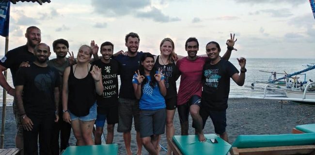 Indians I'm four days away to finish my Divemaster course