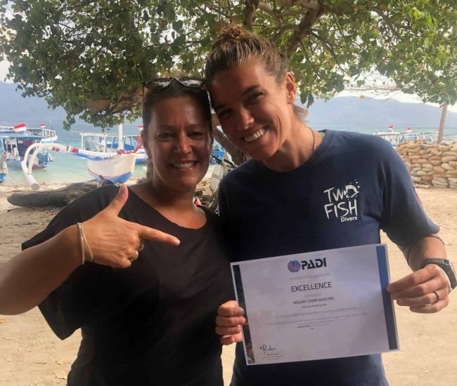 Mermaid Meg PADI Course in Gili Air