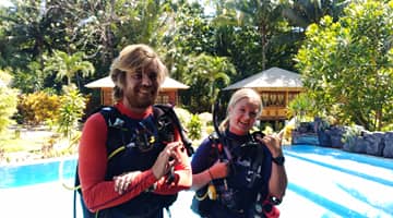 DMTsSophieandBen Divemaster Training - Final Week in Bunaken, North Sulawesi