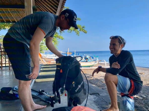 Divemaster course in Bali