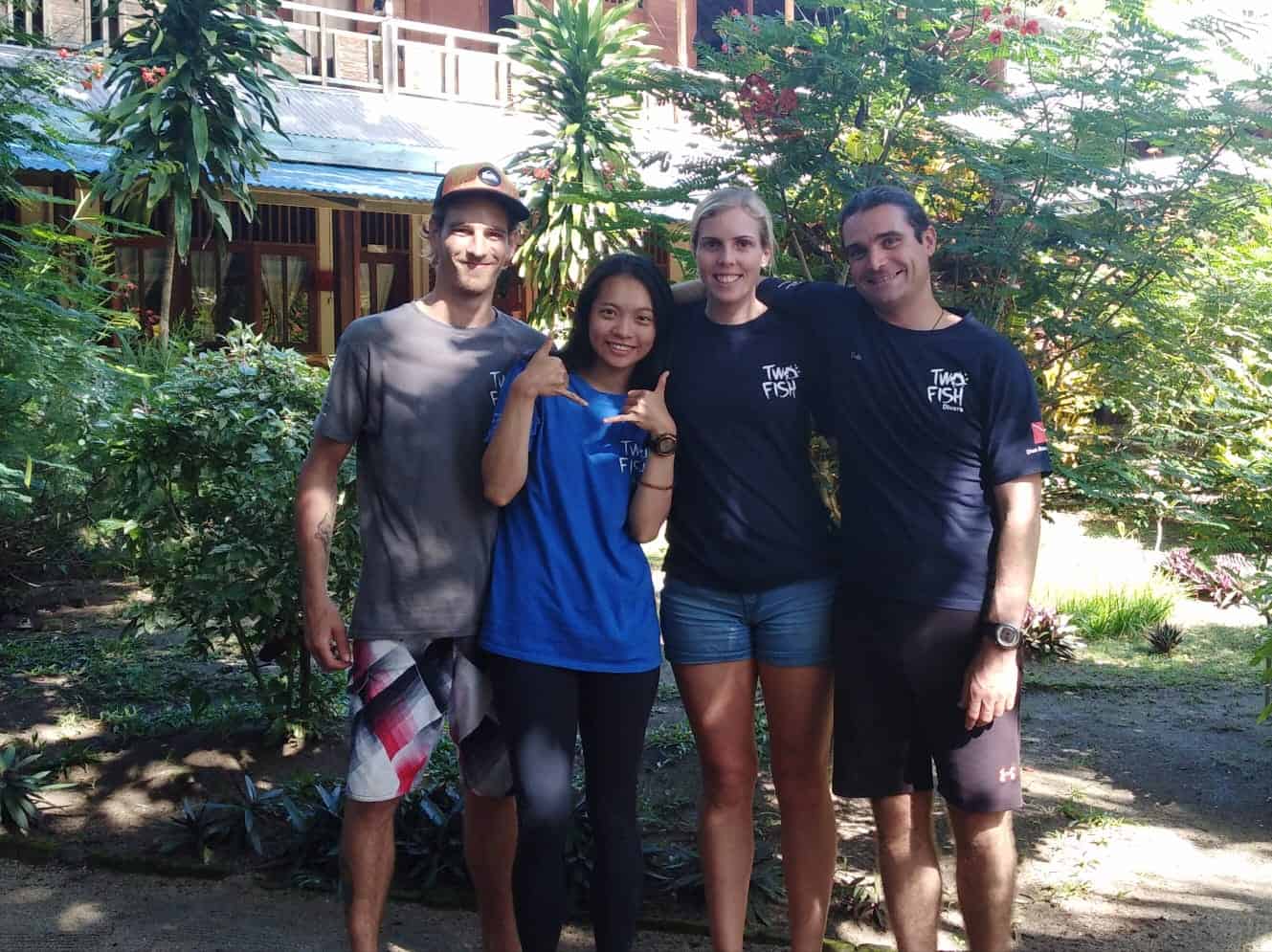 Divemaster training in Bunaken