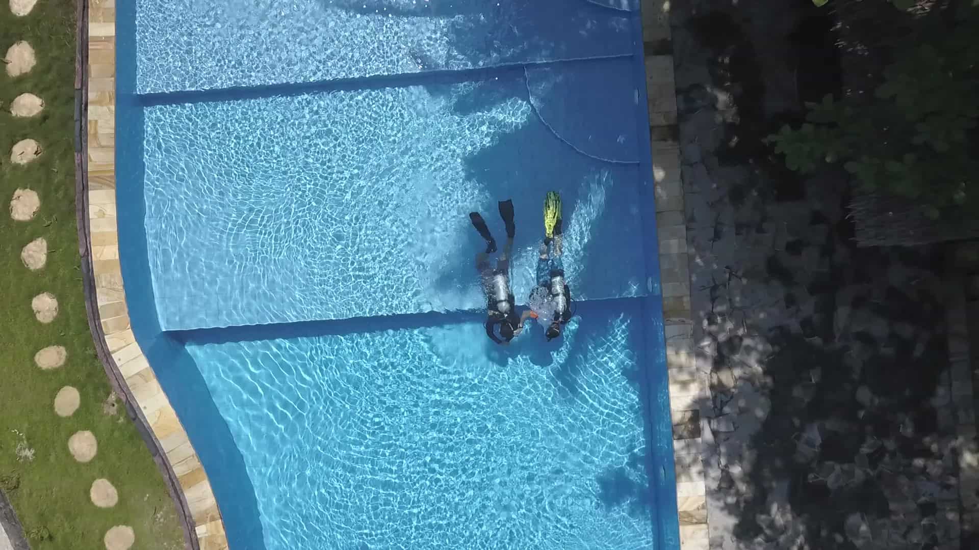 Bunaken Pool with Drone