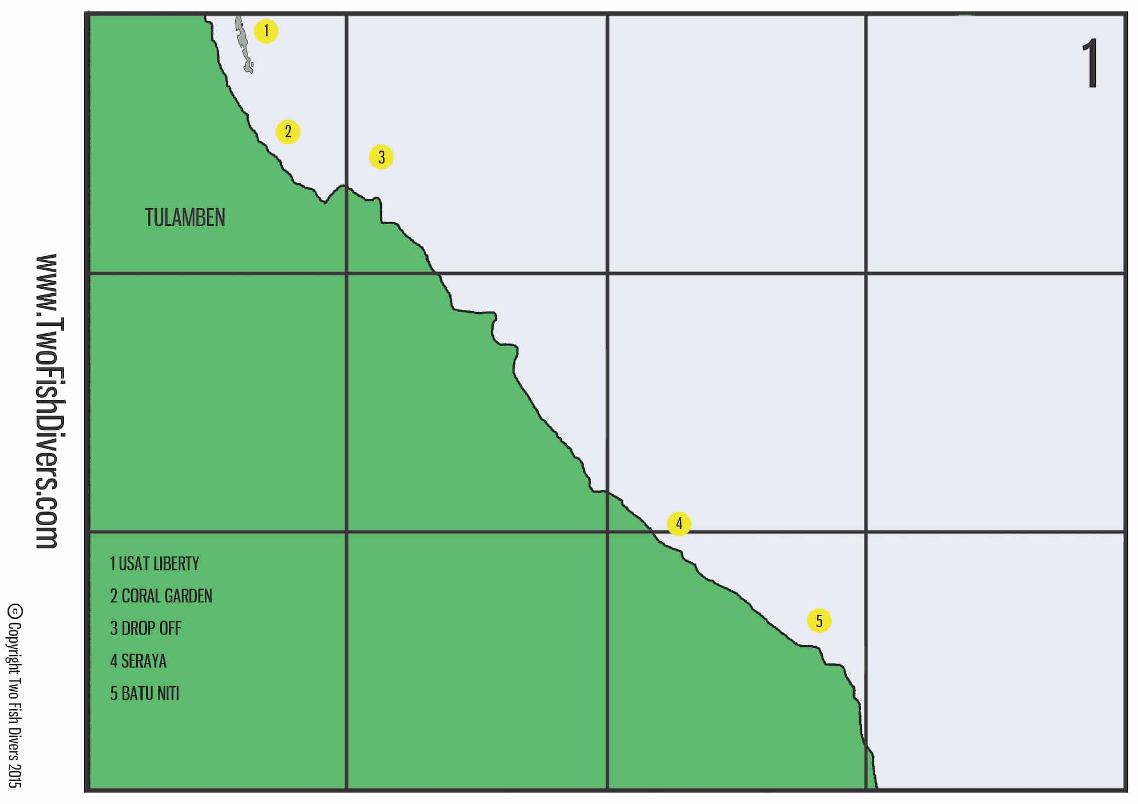 dive sites for diving tulamben